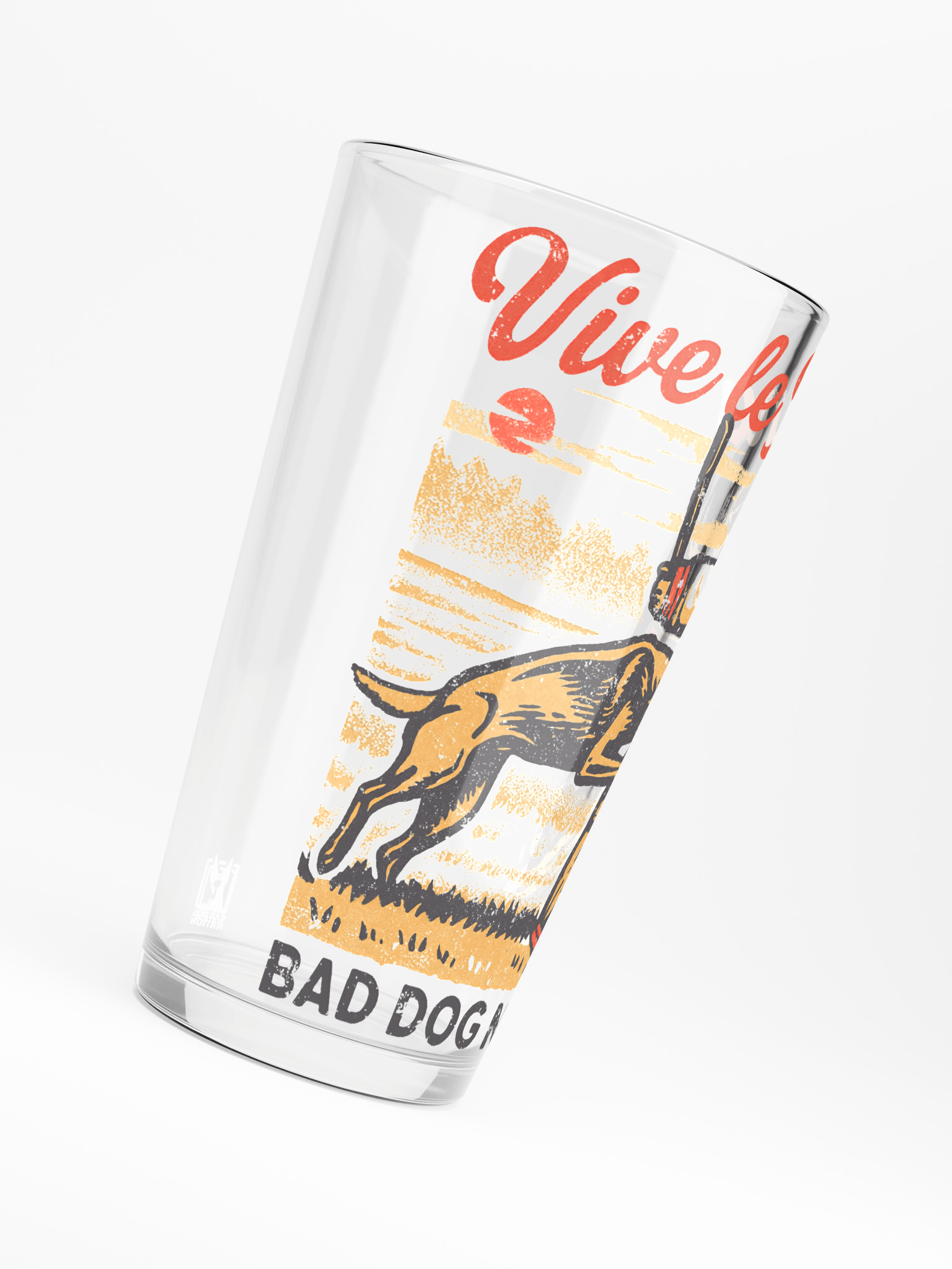 Vive le Ring - French Ring - Shaker Pint Glass product image (6)