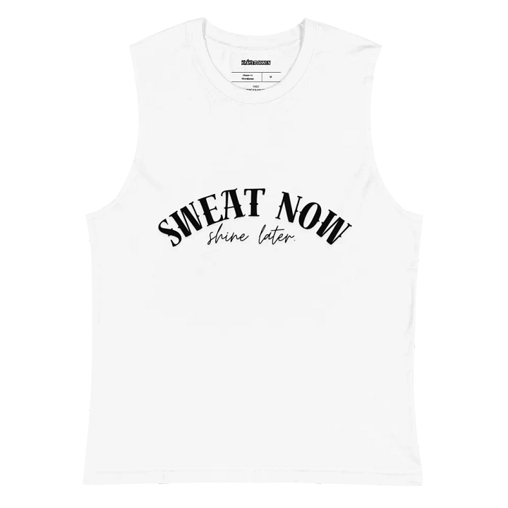 Bella+Canvas Muscle Tank ⚪️ Sweat now, shine later product image (2)