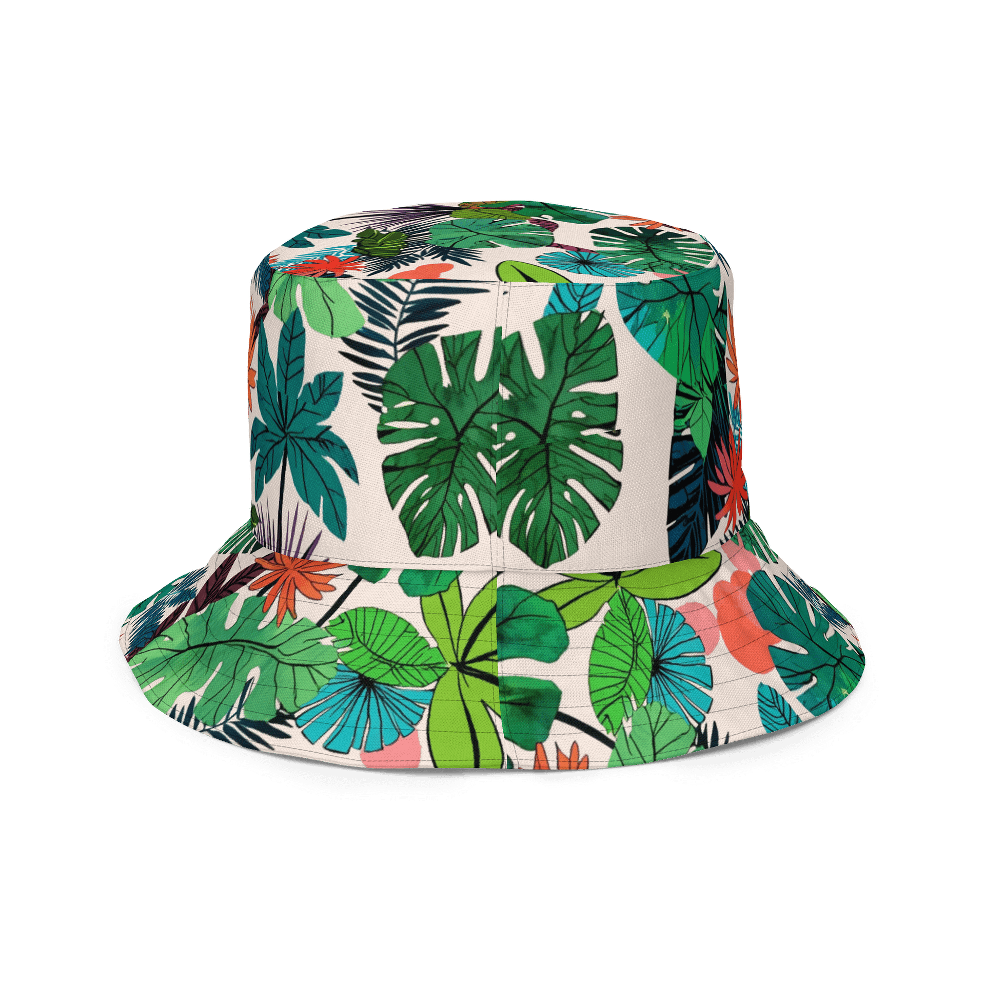 Tropical Foliage Reversible Bucket Hat product image (7)