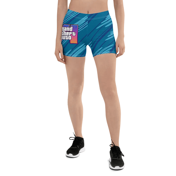 GTA Logo All-Over Print Shorts product image (1)