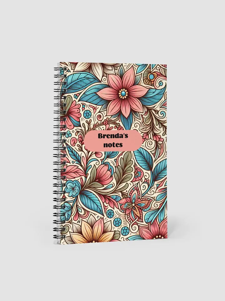 Brenda's Notes Floral Notebook product image (1)