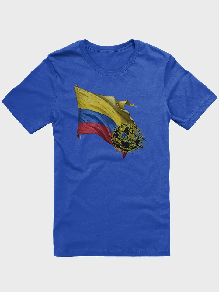 Colombian Flag Soccer Ball T-Shirt product image (54)