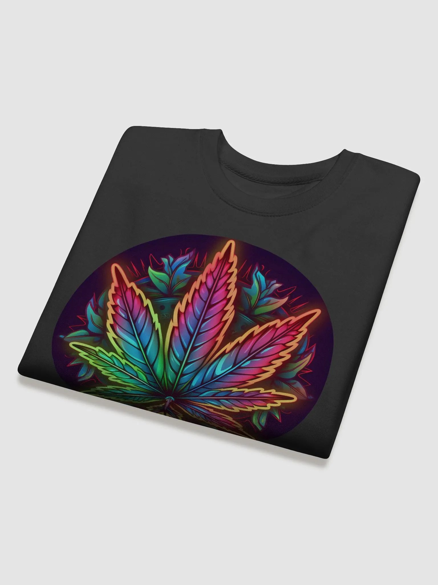 Colorful Classy - Cannabis Marijuana Leaf Design - Premium Sweatshirt product image (16)