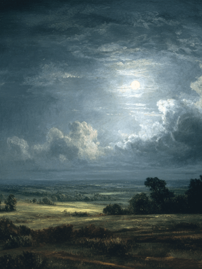 Vintage Moonless Night - No Frame, Digital Download product image (1)