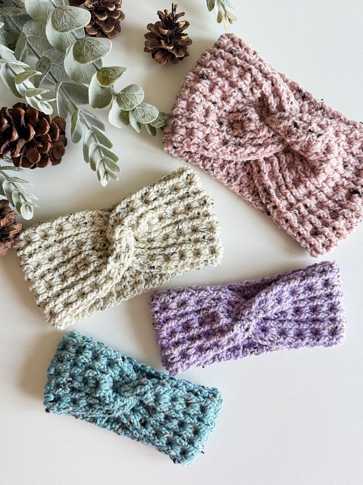 Snuggle Season Headband Crochet Pattern product image (2)