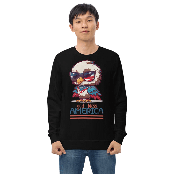 Patriot's Comfort Organic Sweatshirt product image (1)