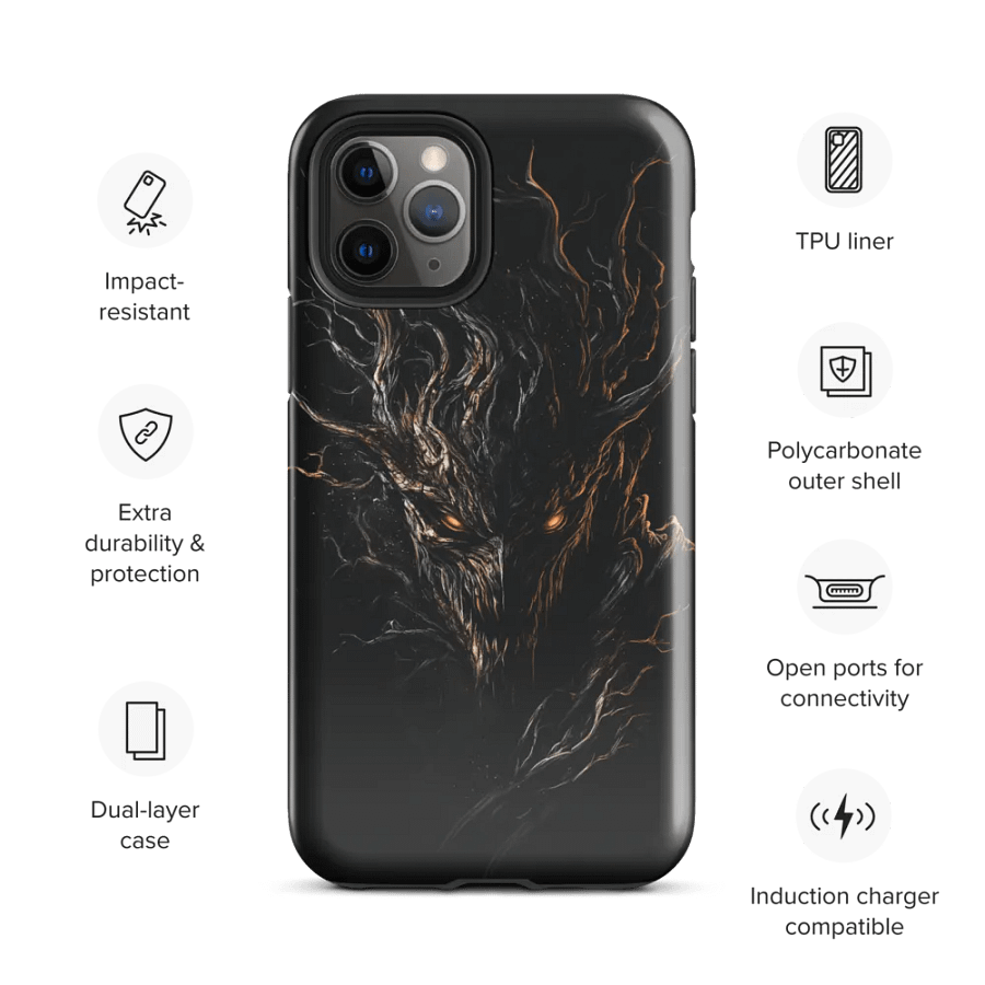 Dark Forest Creature iPhone Tough Case product image (54)