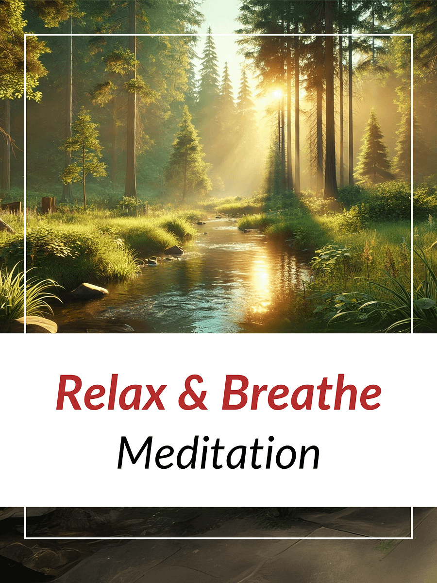 Calm Your Mind & Body: 9-Minute Relaxation Meditation with 4-7-8 Breathing product image (1)