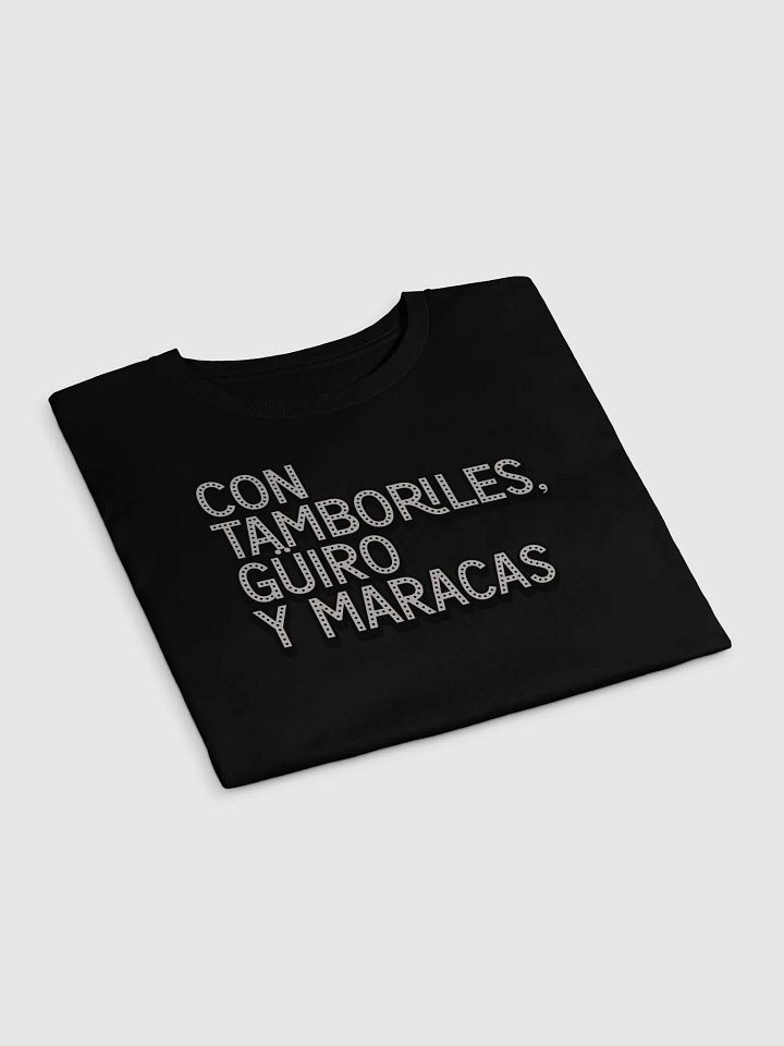 Con Tamboriles, Güiro y Maracas Crop Top product image (2)