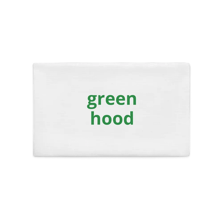 Green Hood All-Over Print Pillow Case product image (2)