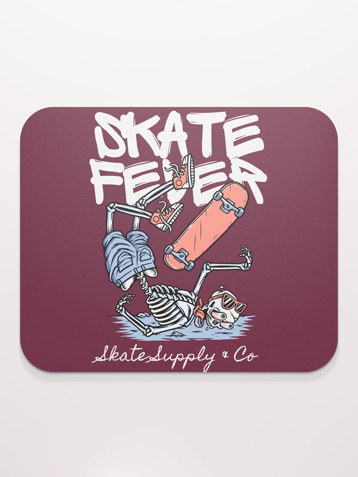Skate Fever Skeleton Mouse Pad product image (2)
