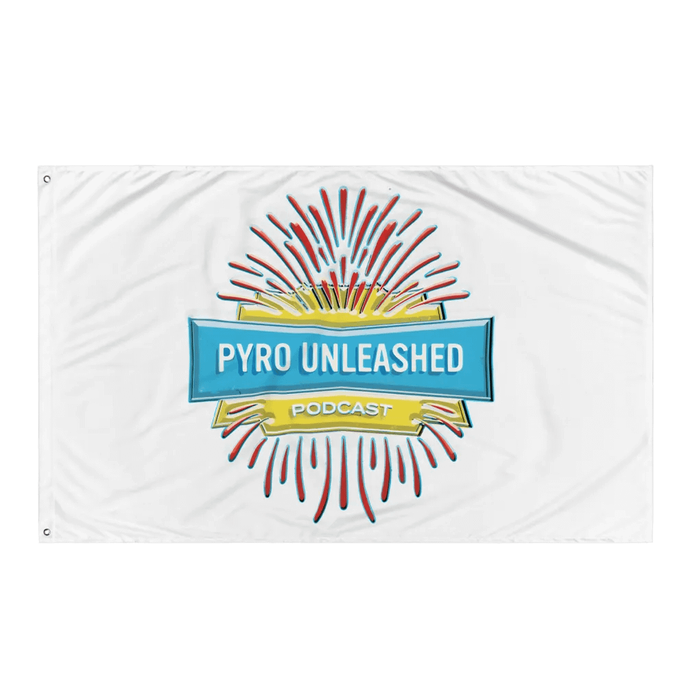 Pyro Unleashed Podcast Flag product image (3)