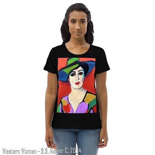 Original contemporary art by Stacey Mayer, now available on gifts, merchandise, and prints for everyone in the family! #conte...