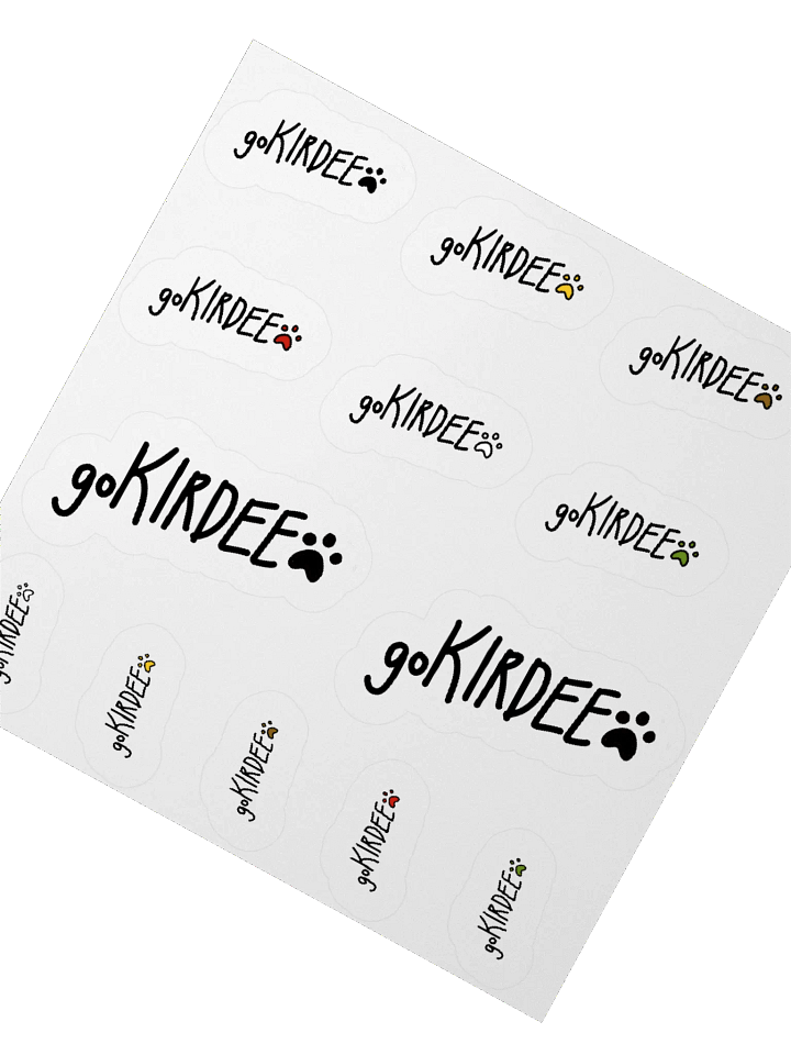 kirdee signature sticker sheet product image (6)