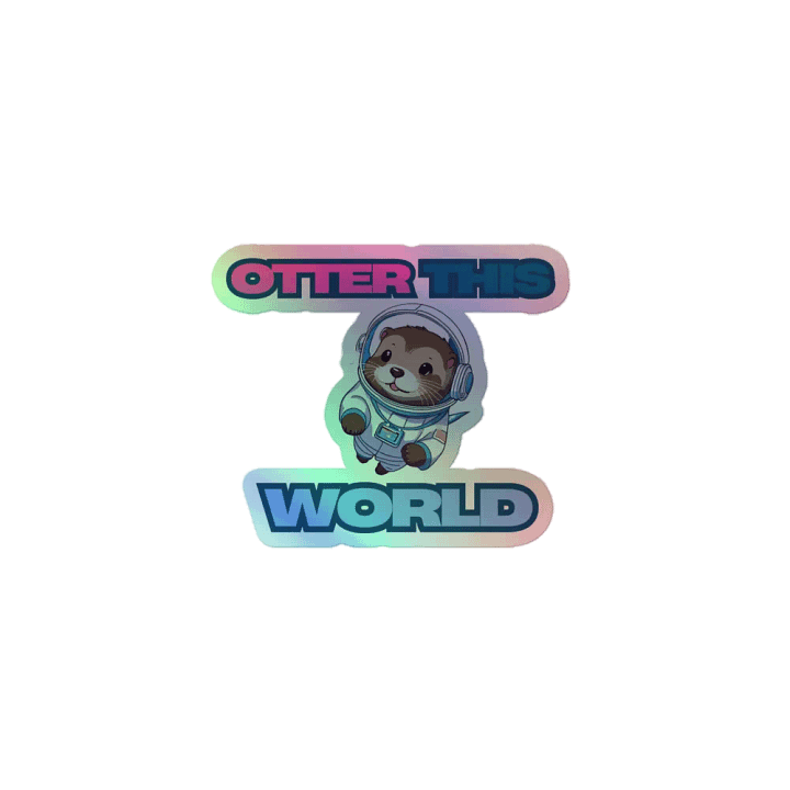 Team Rick Otter This World Sticker product image (1)