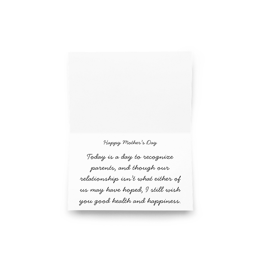 Mother's Day card - General tone product image (3)