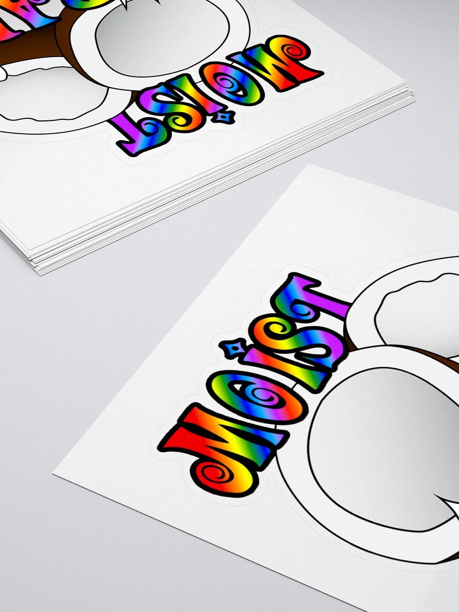 Moist Coconuts Sticker product image (11)