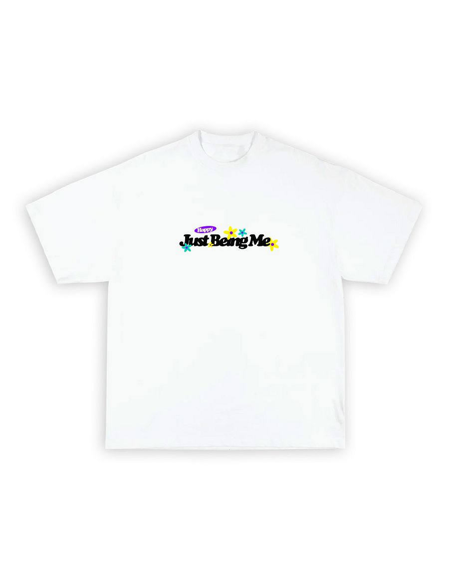 HAPPY TEE-WHITE product image (1)
