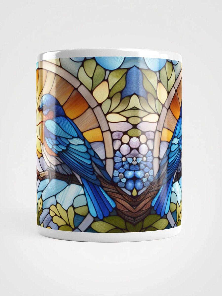 Stained Glass Bluebird Mug For Bird Lovers product image (5)