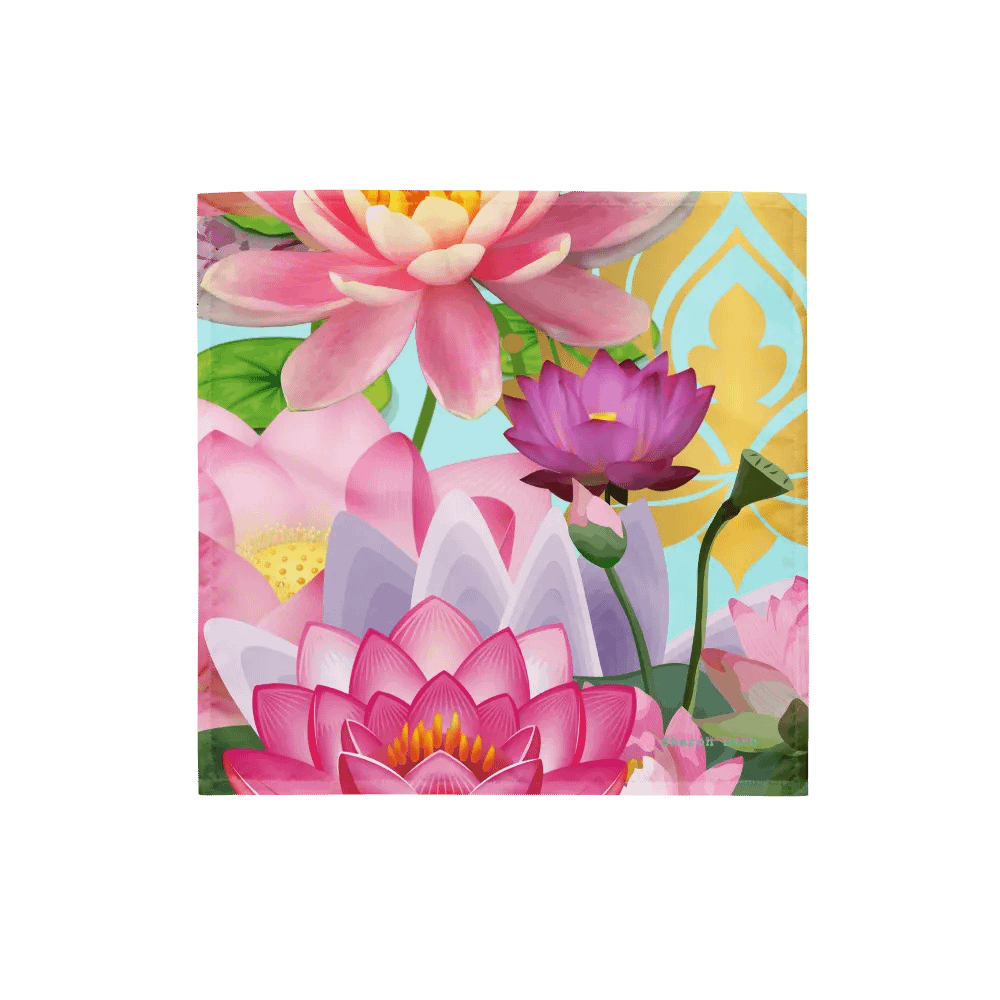 Lotus Pond Bandana product image (3)