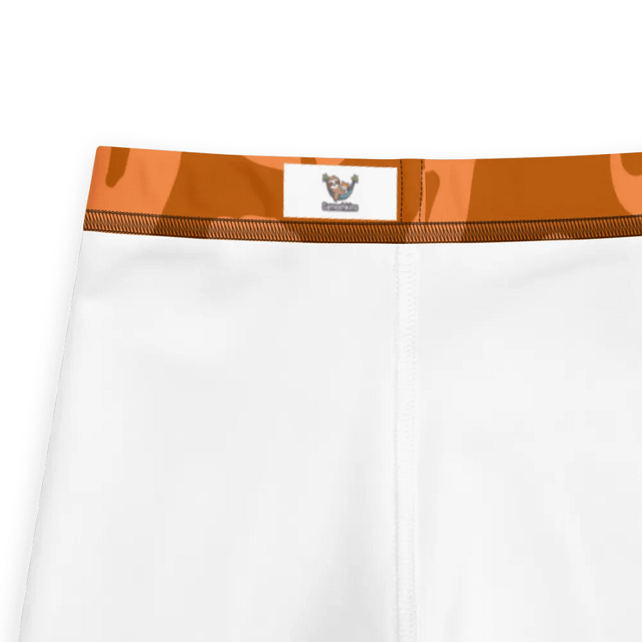 Orange Flowing Jungle Kids Leggings product image (3)