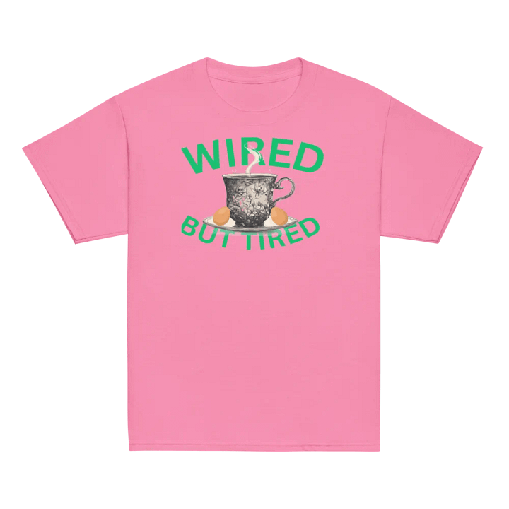Wired But Tired Youth T Shirt product image (26)