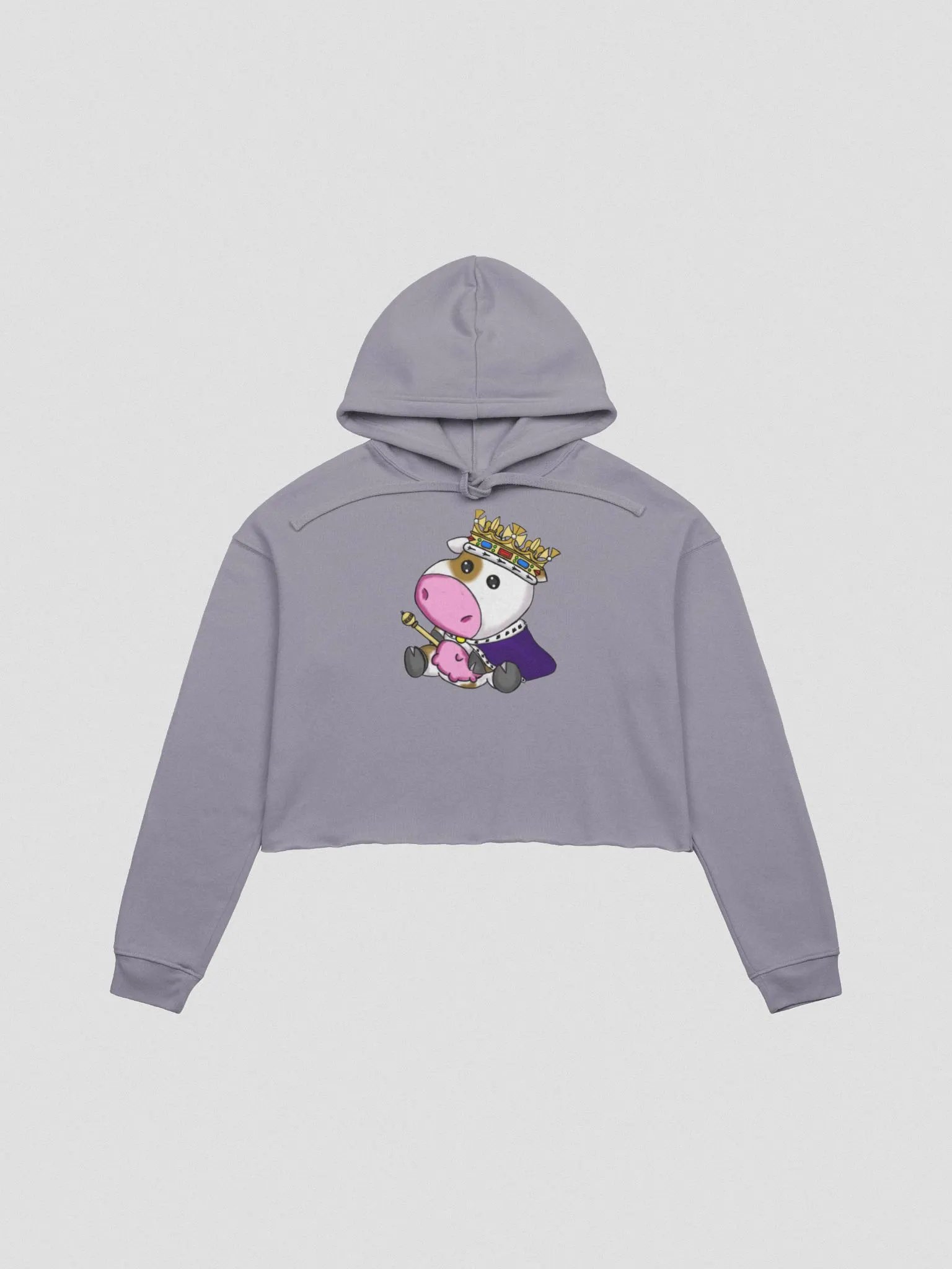 OG 'Princess Sasha' Fleece Crop Hoodie product image (1)
