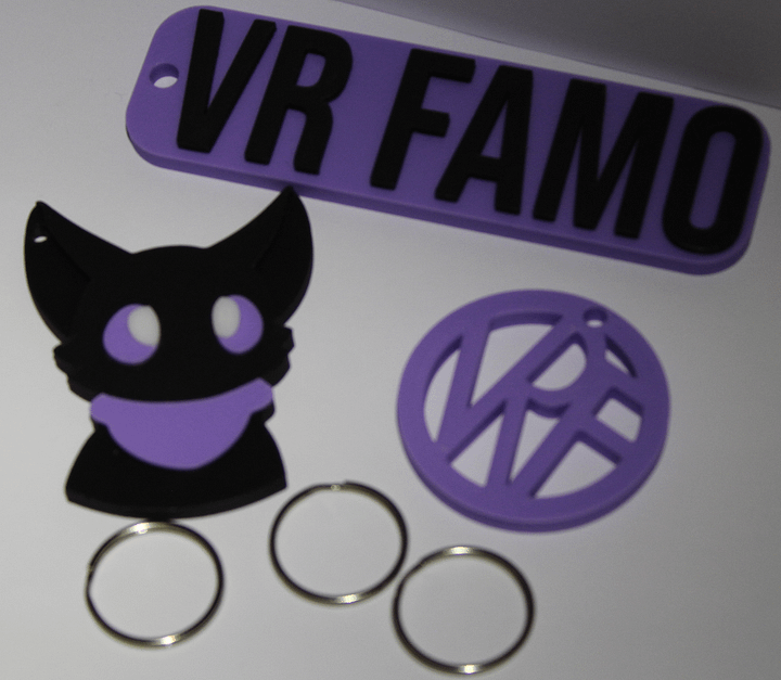 VRFamo Keychain Set product image (2)