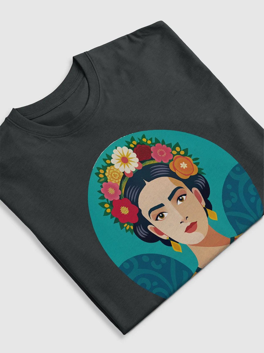 Frida Inspired Floral Portrait Tee product image (5)