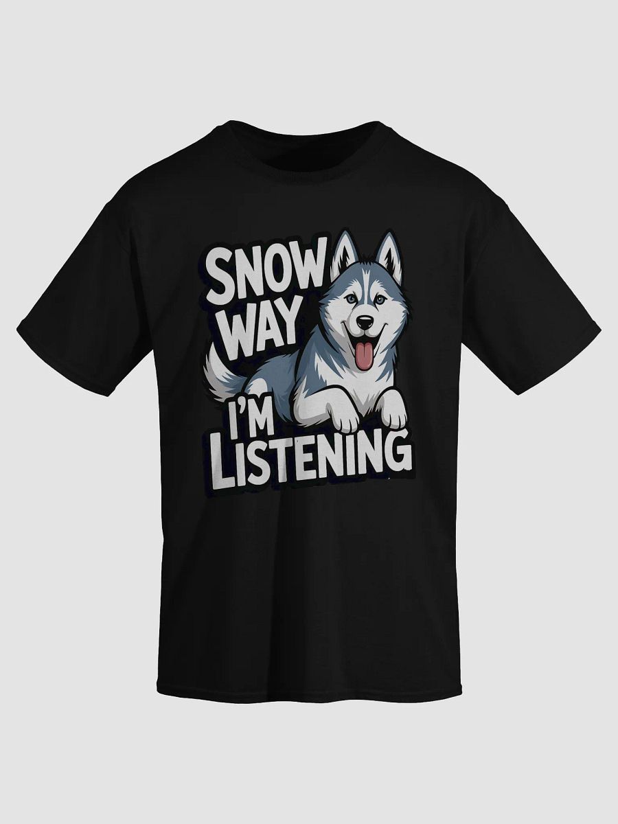 Cheerful Husky Graphic Tee product image (21)