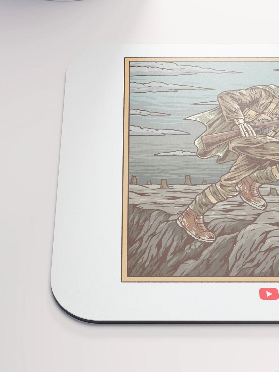 Bayonet charge mouse pad product image (6)