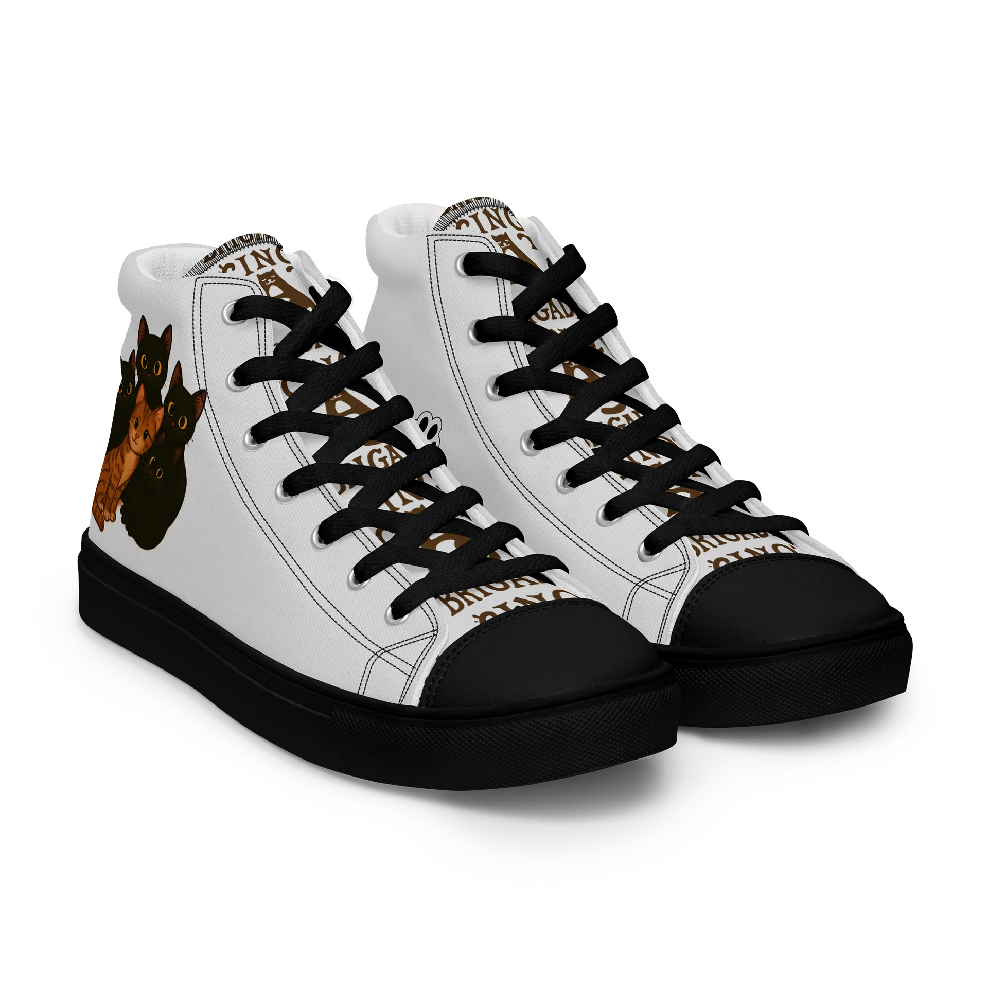 Kitty Cat Men's High Top Shoes product image (11)