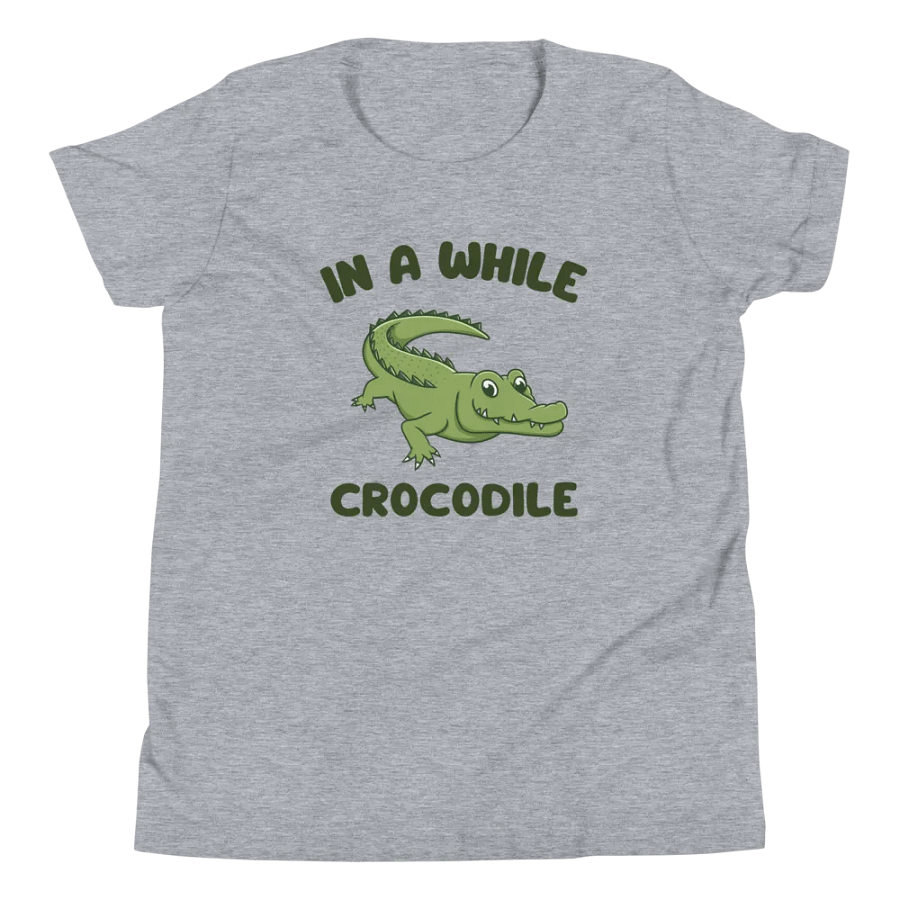 In a While Crocodile Youth T-Shirt product image (5)