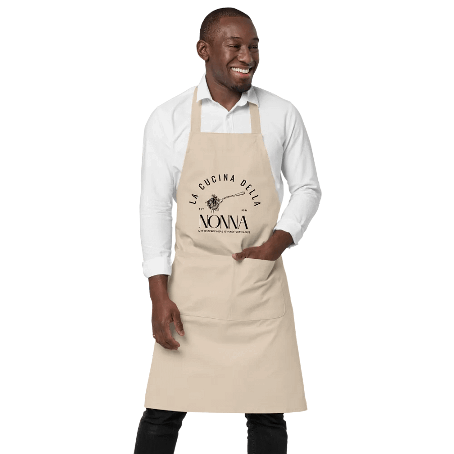 'La Cucina Della Nonna' Organic Cotton Apron (Option 1) product image (7)