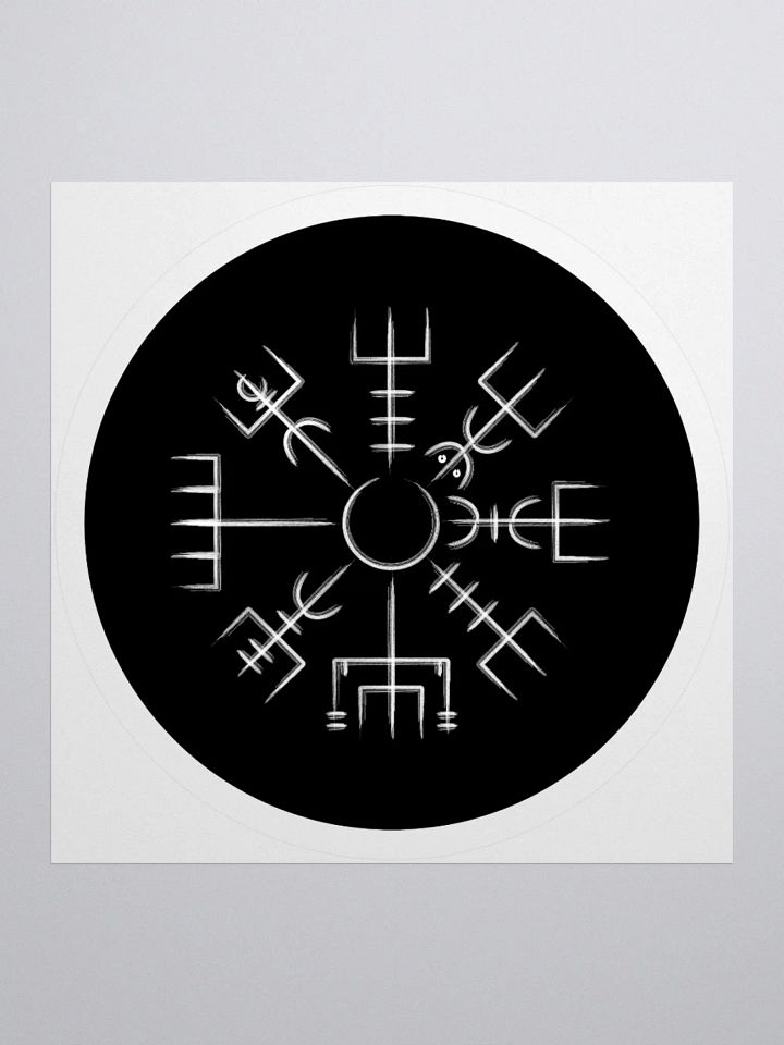 Vegvisir Compass Sticker product image (2)