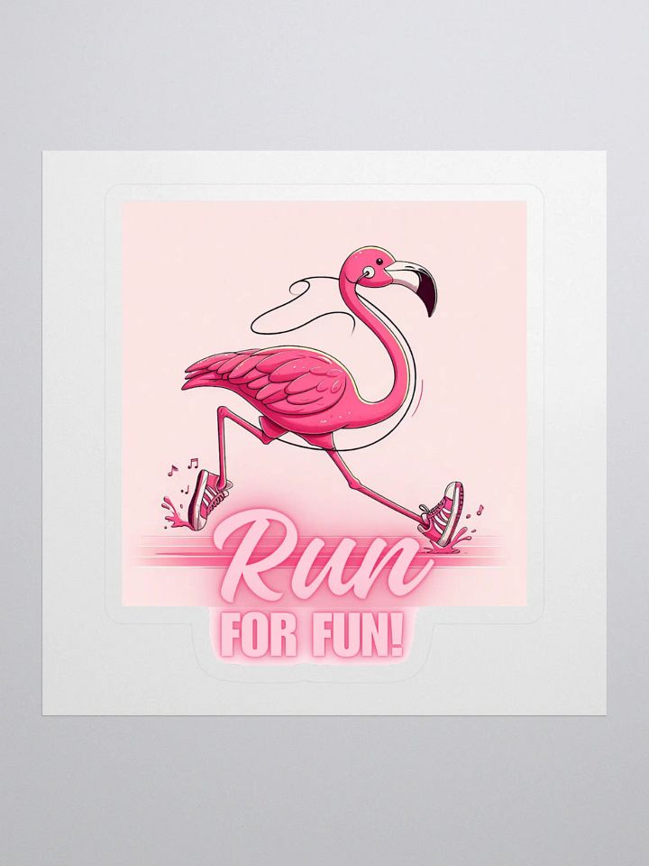Flamingo Run FOR FUN! Stickers product image (1)