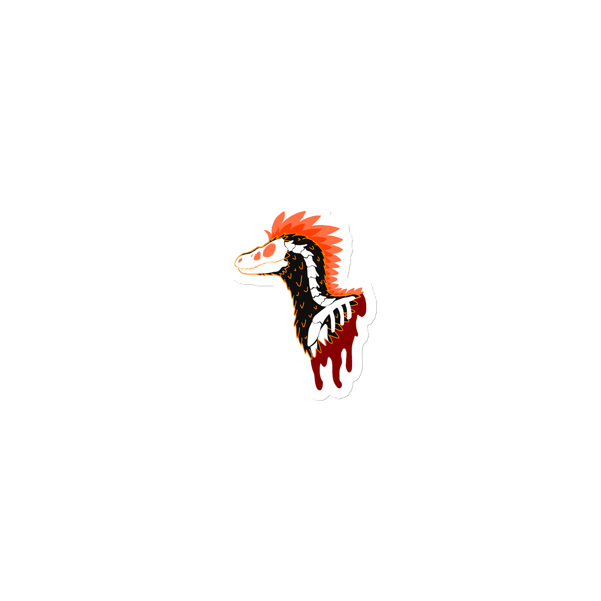 Raptor Head Magnet product image (1)