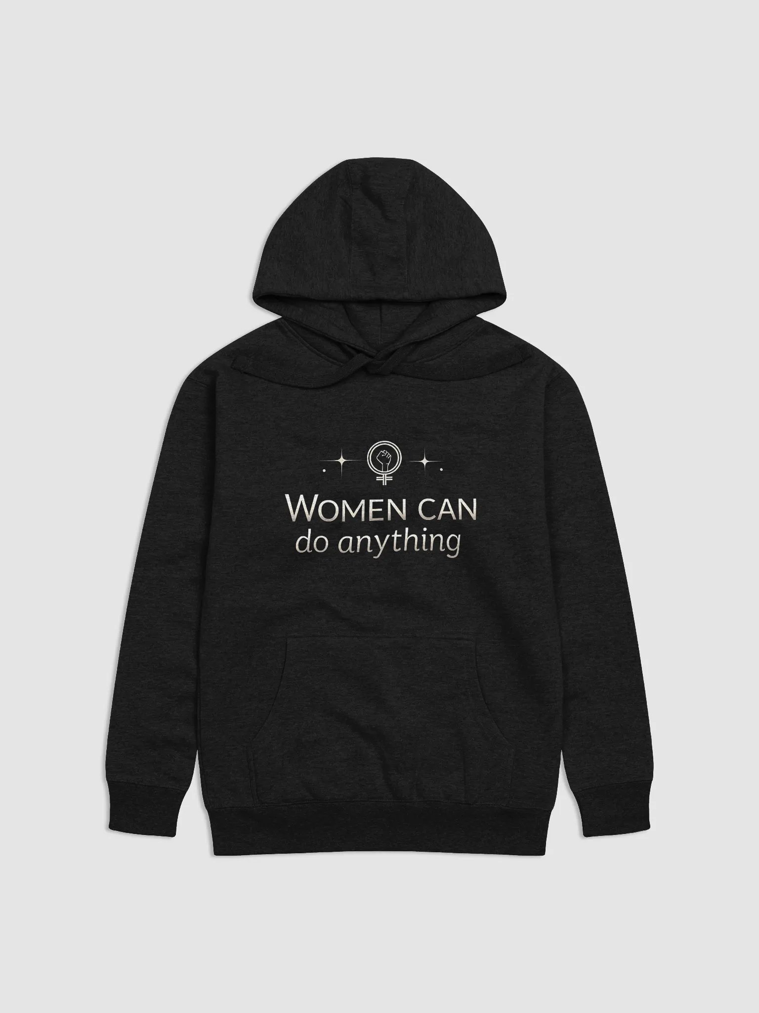 Women Can Do Anything   Hoodie – Empower Your Journey with Michelle Obama’s Inspirational Mantra product image (1)