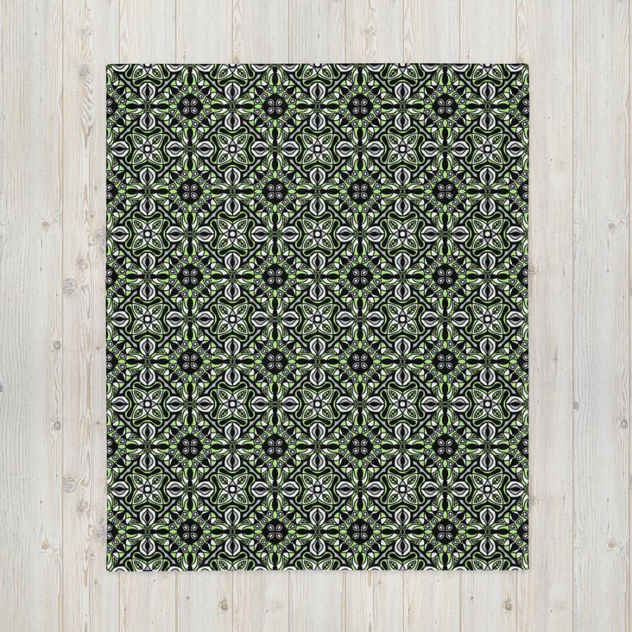 Agender Abstract Cozy Blanket product image (7)