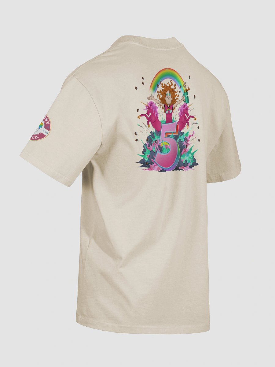 LadyAm5Years Oversized Faded Tee product image (38)