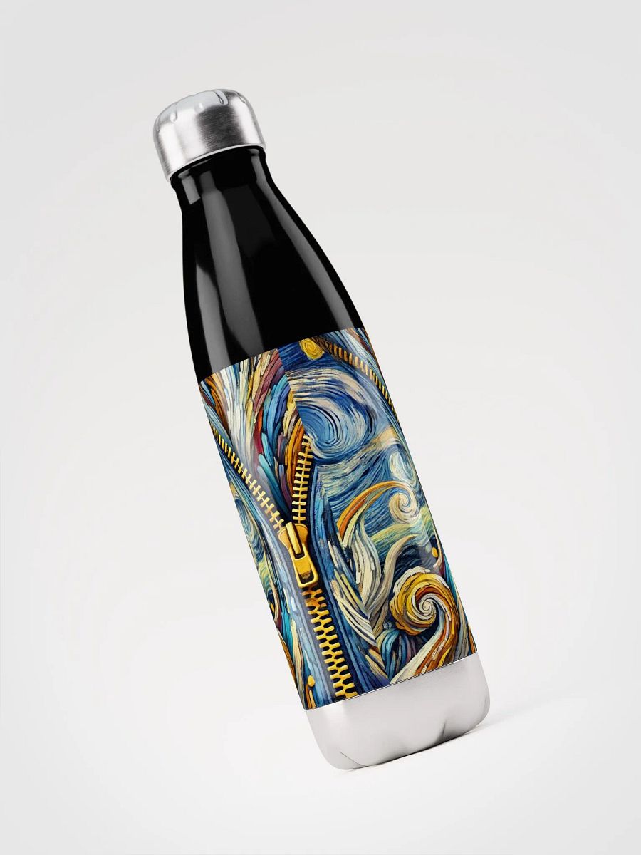 💧 Rolling Stones – Sticky Fingers Van Gogh-Inspired Stainless Steel Water Bottle product image (6)