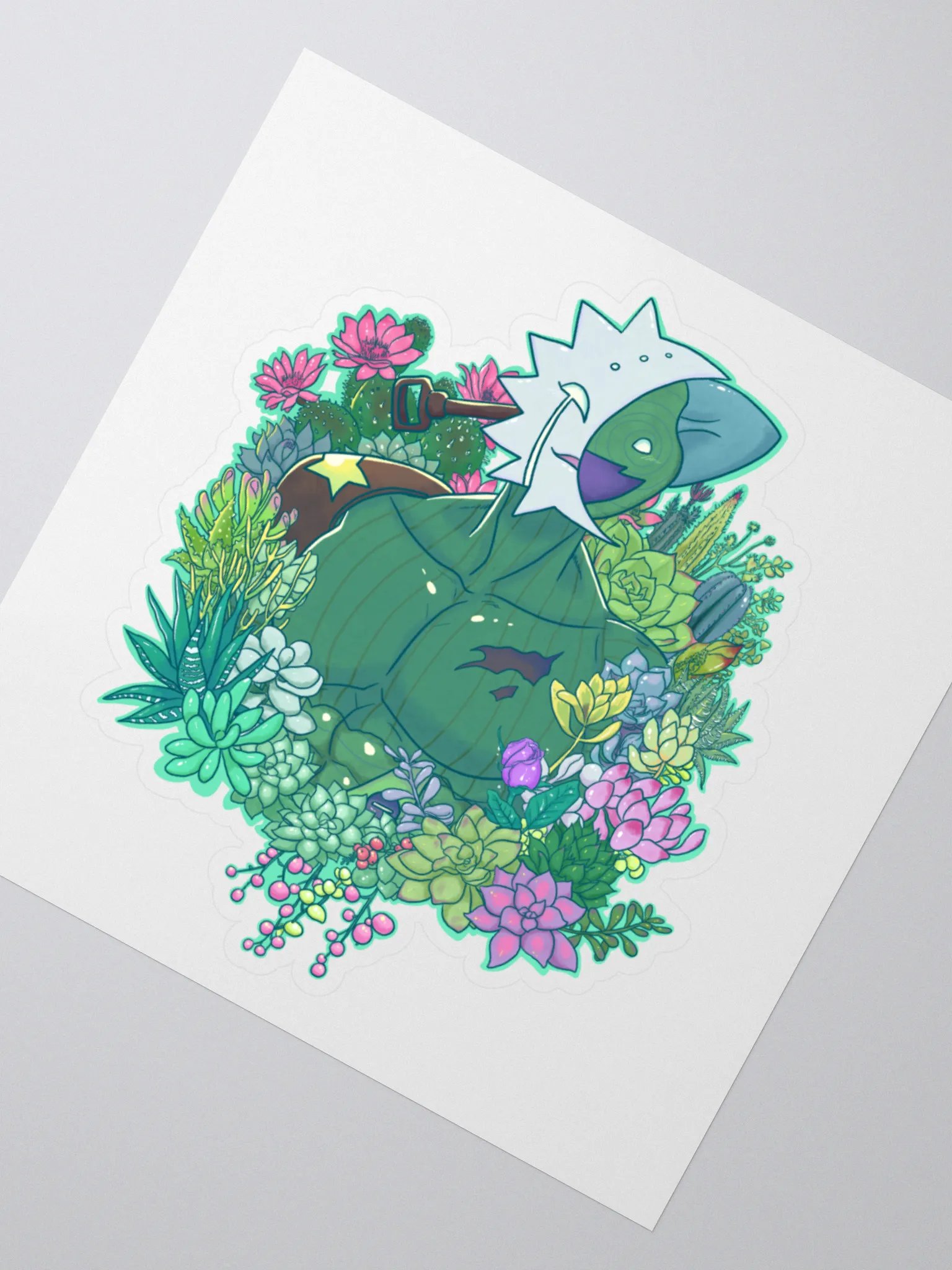 Succulent Lad Sticker product image (2)