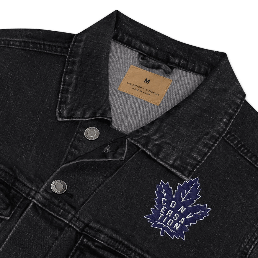 CONVERSAPLE LEAFS DENIM JACKET product image (3)