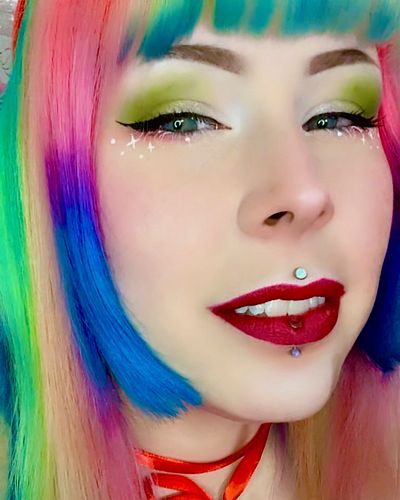 #rainbowhair #altgirl
