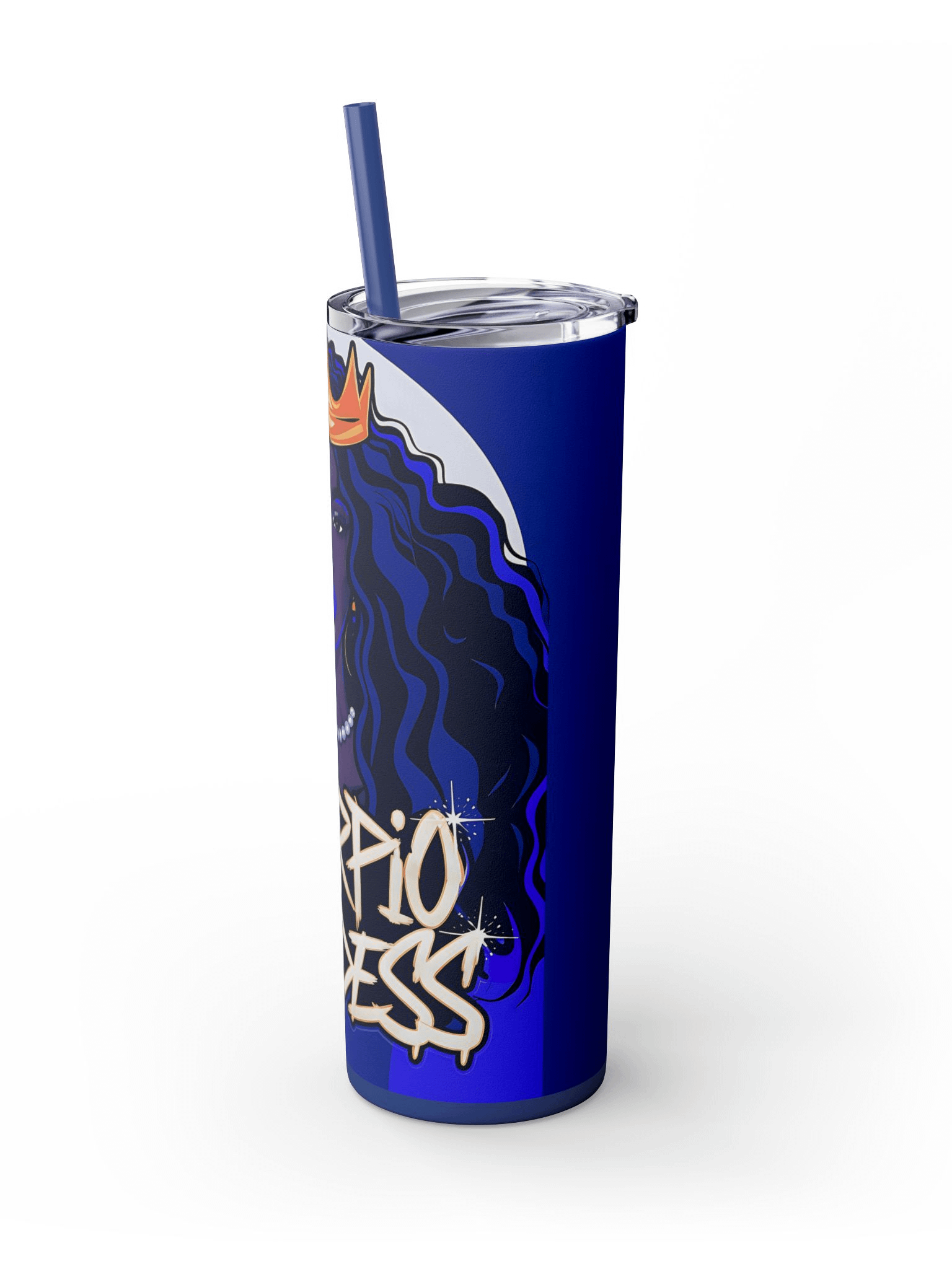 Scorpio Goddess Tumbler Wrap - 20oz Sublimation Skinny Tumbler Wrap, Bold Astrology Design for Scorpio Queen, Perfect Zodiac Gift product image (3)
