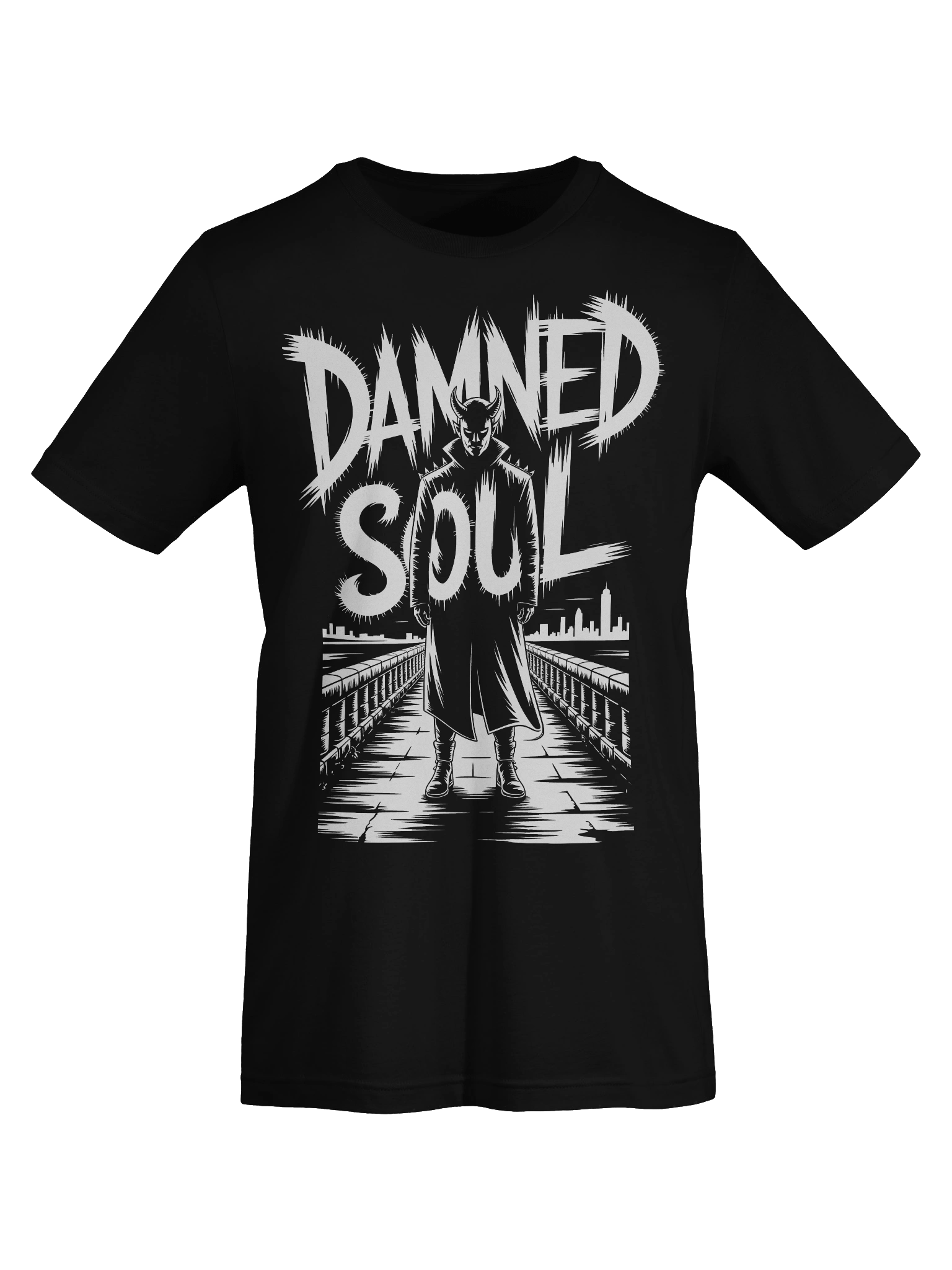 Damned Soul - Satan Goth Tee (01) product image (50)