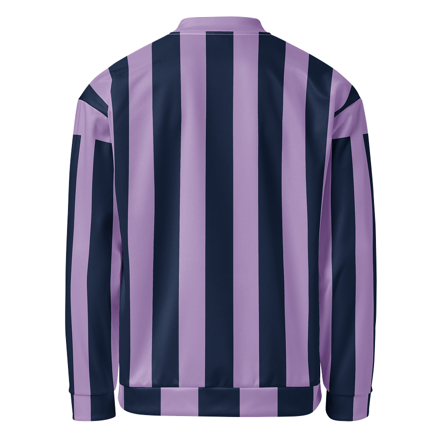 Unisex Gem Striped Bomber Jacket product image (2)