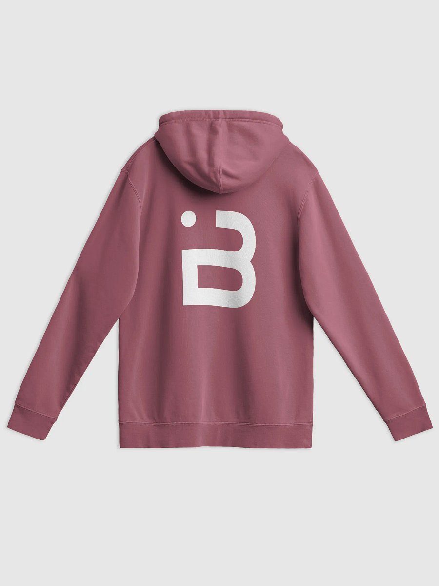 BUIII Originals Logo White Premium Vintage Hoodie product image (2)