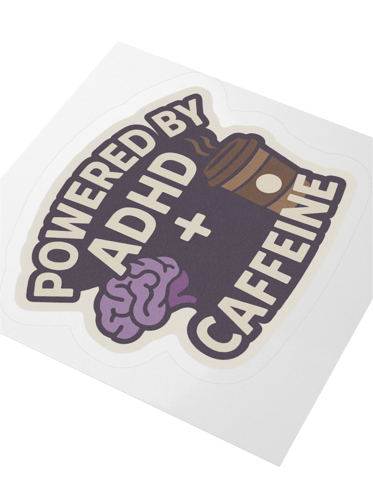Brewed Attention Sticker product image (3)