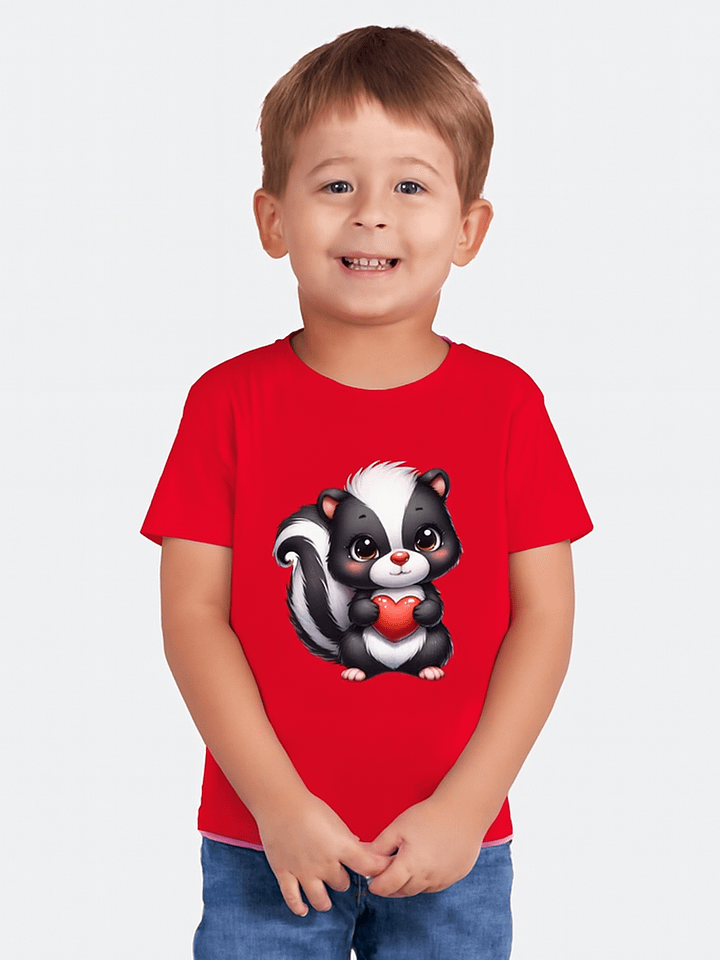 Adorable Skunk Love Youth T-Shirt product image (1)